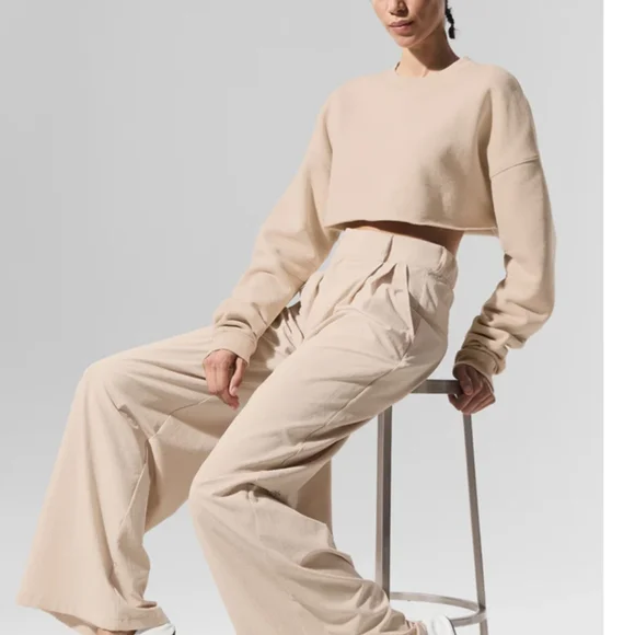 Alo High-Waist Dreamscape Trouser (Long) large - Picture 6 of 6